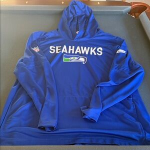 Nike Blue Seahawks Hoodie Jacket
